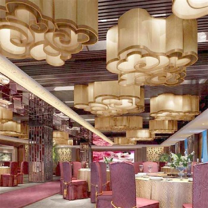 定做水晶燈_大型酒店宴會(huì)廳非標(biāo)燈飾定制方案【孫氏照明】
